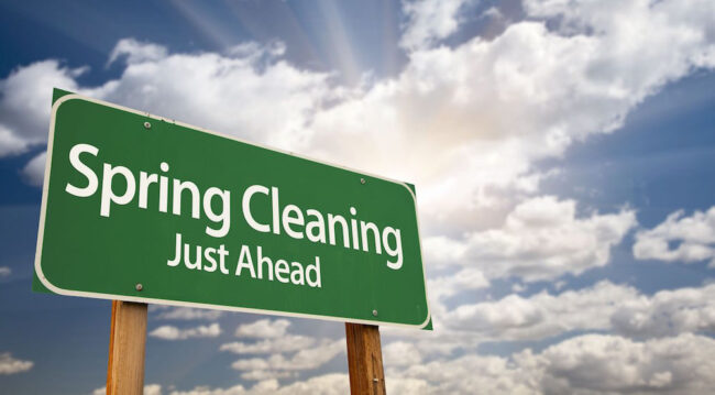 Website spring cleaning