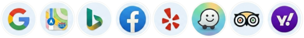 Directory listing platform logos