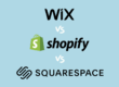 Wix vs Shopify vs Squarespace